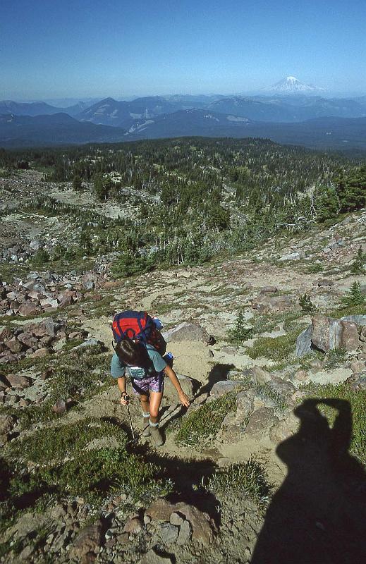 1995-09 Mt Adams N Rdg with Julie Mellor 02.jpg